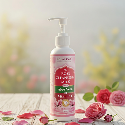 Rose Cleansing Milk with Vitamin E